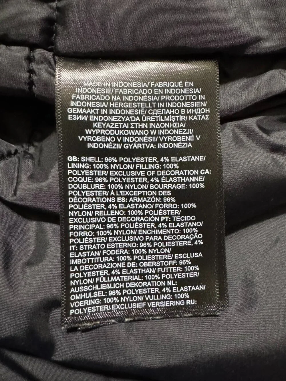 The North Face Apex Elevation Jacket Mens Medium Black Full Zip Hooded Insulated
